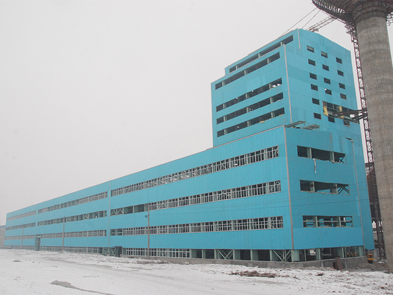 新疆五鑫铜业熔炼主厂房